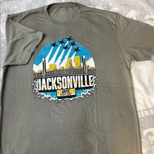 UFC Gray Short Sleeve Tee Jacksonville Urban Style